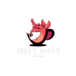 Melt Wave Cafe logo.